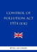 Control of Pollution ACT 1974 (Uk) by The Law Library