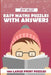 Easy Maths Puzzles With Answers: Numbrix Puzzles - 100 Large Print Puzzles by Jeff Heldt