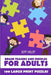 Brain Teasers And Riddles For Adults: Arukone Puzzles - 100 Large Print Puzzles by Jeff Heldt