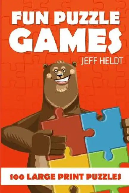 Fun Puzzle Games: Clouds Puzzles - 100 Large Print Puzzles by Jeff Heldt
