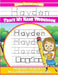 Hayden Letter Tracing for Kids Trace my Name Workbook: Tracing Books for Kids ages 3 - 5 Pre-K & Kindergarten Practice Workbook by Elise Garcia