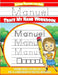 Manuel Letter Tracing for Kids Trace my Name Workbook: Tracing Books for Kids ages 3 - 5 Pre-K & Kindergarten Practice Workbook by Elise Garcia