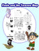 Pirate and the Treasure Map: Activity book for kids in Pirate Theme. Fun with Coloring Pages, Color by Number, Count the number, Match the picture, by Happy Summer