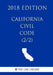 California Civil Code (2/2) (2018 Edition) by The Law Library