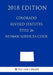 Colorado Revised Statutes - Title 26 - Human Services Code (2018 Edition) by The Law Library