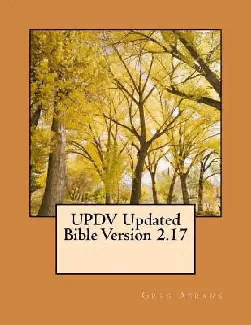 UPDV Updated Bible Version 2.17 by Greg Abrams