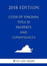Code of Virginia - Title 55 - Property and Conveyances (2018 Edition) by The Law Library