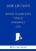 Rhode Island Laws - Title 27 - Insurance (2/2) (2018 Edition) by The Law Library