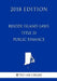 Rhode Island Laws - Title 35 - Public Finance (2018 Edition) by The Law Library