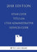 Utah Code - Title 63A - Utah Administrative Services Code (2018 Edition) by The Law Library