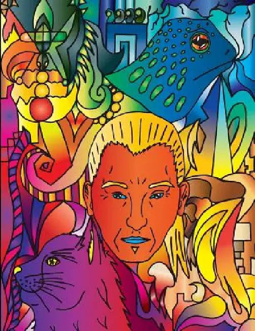 The Goetia Colouring Book by Adrian Pajak
