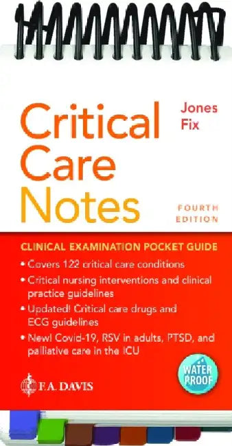 Critical Care Notes: Clinical Pocket Guide by Janice Jones
