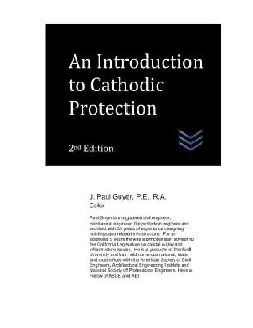 An Introduction to Cathodic Protection by J. Paul Guyer