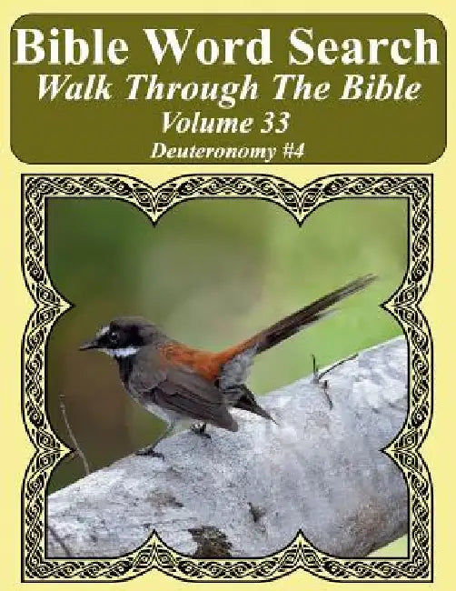 Bible Word Search Walk Through The Bible Volume 33: Deuteronomy #4 Extra Large Print by T. W. Pope