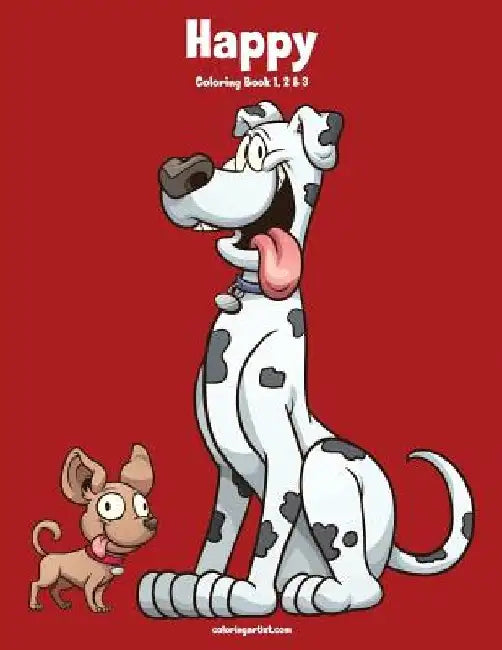 Happy Coloring Book 1, 2 & 3 by Nick Snels