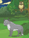 Livre de coloriage Animaux de la forêt 1 & 2 by Snels, Nick