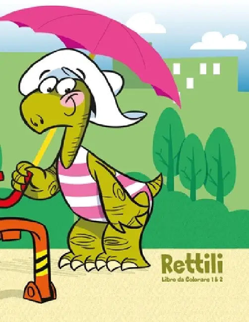 Rettili Libro da Colorare 1 & 2 by Snels, Nick