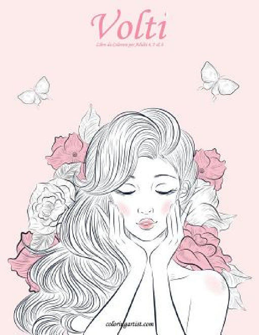 Volti Libro da Colorare per Adulti 4, 5 & 6 by Nick Snels