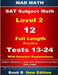 2018 SAT Subject Level 2 Book B Tests 13-24 by John Su