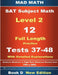 2018 SAT Subject Level 2 Book D Tests 37-48 by John Su