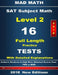 2018 SAT Math Level II 16 Tests by John Su