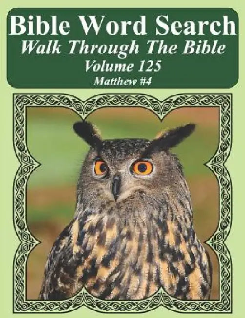 Bible Word Search Walk Through The Bible Volume 125: Matthew #4 Extra Large Print by T. W. Pope