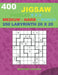 400 JIGSAW puzzles 9 x 9 MEDIUM - HARD + BONUS 250 LABYRINTH 20 x 20: Sudoku Medium - Hard levels and Maze puzzles very hard level by Basford Holmes