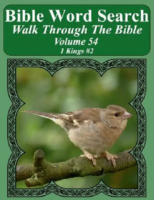Bible Word Search Walk Through The Bible Volume 54: 1 Kings #2 Extra Large Print by T. W. Pope
