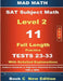 2018 SAT Subject Math Level 2 Book C Tests 23-33 by John Su