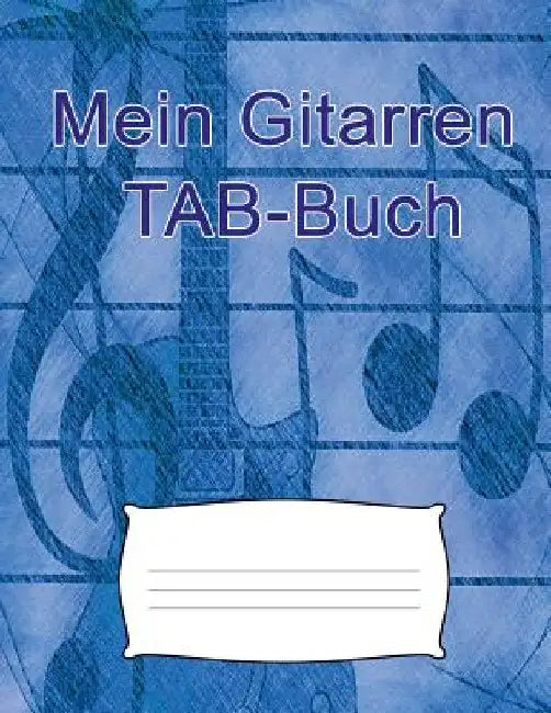 Mein Gitarren Tab-Buch: F by Mehr, Notenbl