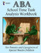 ABA School Time Task Analysis Workbook by Sarah Leanna Academics