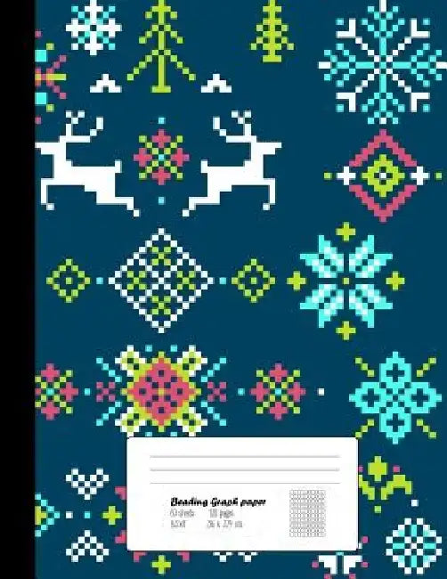 Beading Graph Paper: 8.5x11 Graph Paper for Design Beading Pattern- Beading on a Loom- Peyote Stitch Bead work, Bead Jewelry Bracelet /120 pages by Oryzastore Publishing