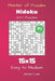 Master of Puzzles Hidoku - 200 Easy to Medium 15x15 vol. 1 by James Lee