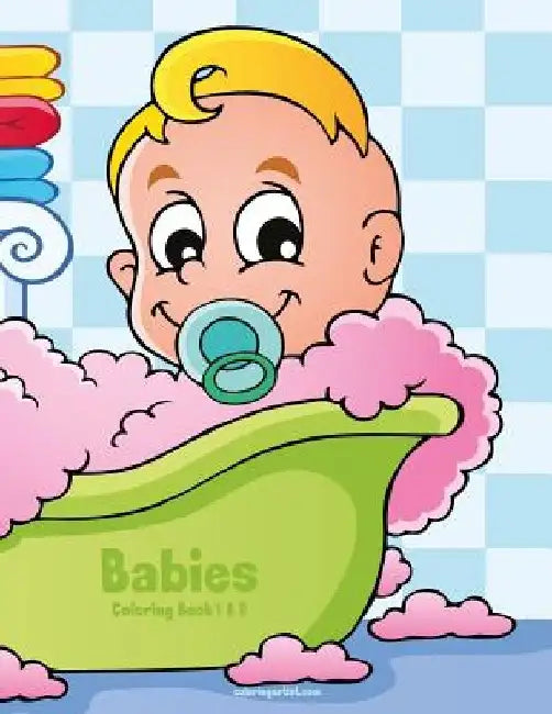 Babies Coloring Book 1 & 2 by Nick Snels