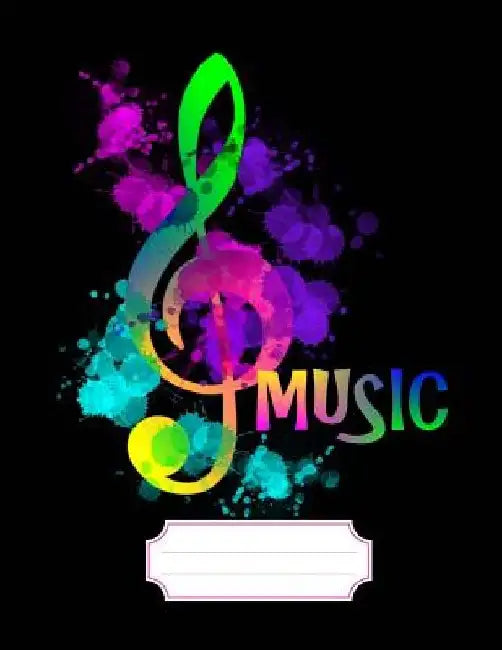 My Music Notes: Music & Song Composers Book Of Music Score Pages. by Phyllis Braham