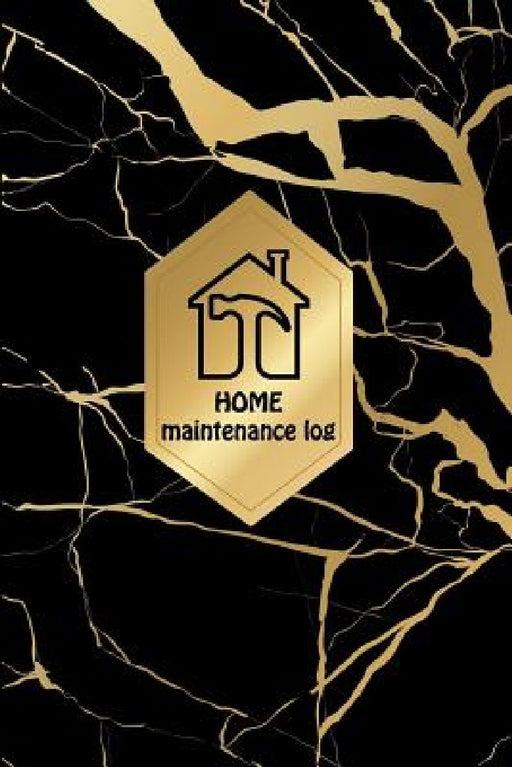 HOME Maintenance log: Home Maintenance Log for a template to keep track of renovation repairs and service for Home, Office, building: black by David Bunch