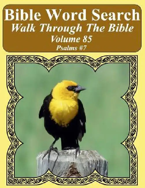 Bible Word Search Walk Through The Bible Volume 85: Psalms #7 Extra Large Print by T. W. Pope