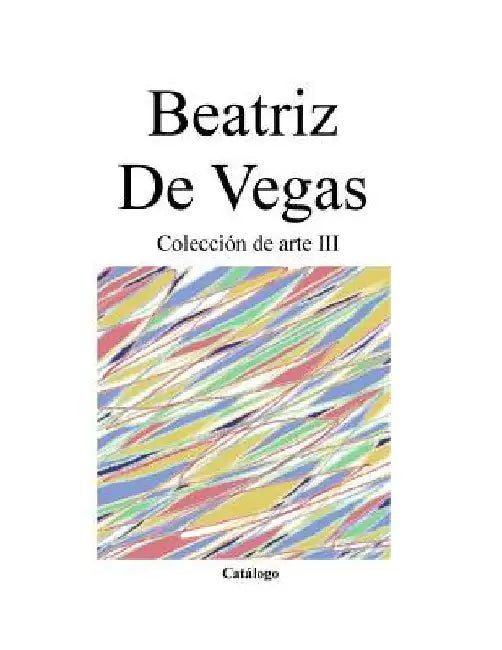 Proyeccion: Catalogo by Vegas, Beatriz de