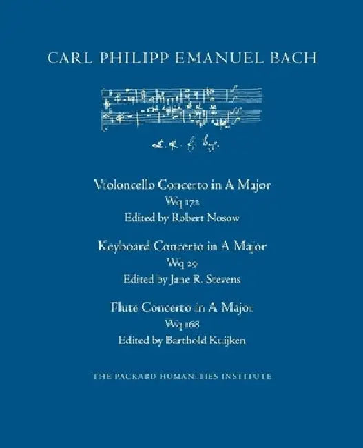 Concerto in A Major, Wq 172 by Robert Nosow