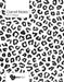 Cornell Notes: B&W Leopard Pattern Cover - Best Note Taking System for Students, Writers, Conferences. Cornell Notes Notebook. Large by &zoo Press