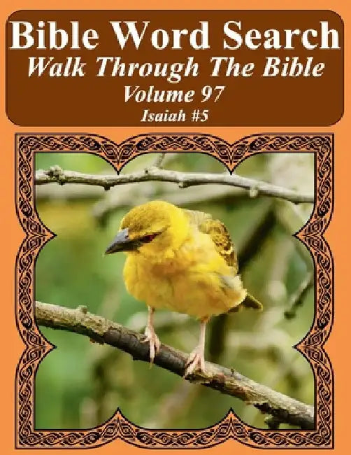 Bible Word Search Walk Through The Bible Volume 97: Isaiah #5 Extra Large Print by T. W. Pope