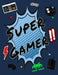 Super Gamer Graph Paper Notebook by Reliably Supplied