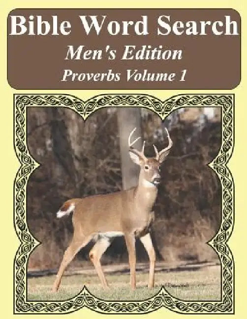 Bible Word Search Men's Edition: Proverbs Volume 1 Extra Large Print by T. W. Pope