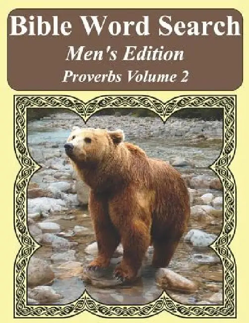 Bible Word Search Men's Edition: Proverbs Volume 2 Extra Large Print by T. W. Pope