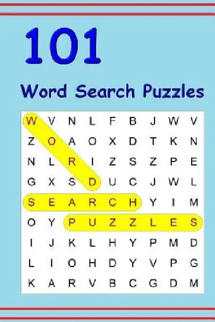 101 Word Search Puzzles by Sunil Tanna