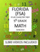 5th Grade FLORIDA FSA, 2019 MATH, Test Prep: : 5th Grade FLORIDA ASSESSMENT SYSTEM 2019 MATH Test Prep/Study Guide by Mark Shannon