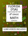 8th Grade FLORIDA FSA, 2019 MATH, Test Prep: : 8th Grade FLORIDA ASSESSMENT SYSTEM 2019 MATH Test Prep/Study Guide by Mark Shannon