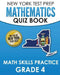 NEW YORK TEST PREP Mathematics Quiz Book Math Skills Practice Grade 4: Covers the Next Generation Learning Standards by N. Hawas
