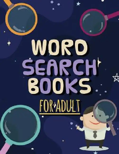 Word Search Books for Adult: Funny Word Search Puzzle Games, 8.5"x11" sized by Maya Auce