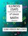 6th Grade ILLINOIS ISAT, 2019 MATH, Test Prep: 6th Grade ILLINOIS STANDARDS ACHIEVEMENT TEST 2019 MATH Test Prep/Study Guide by Mark Shannon